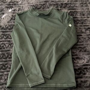 All in Motion Dark Green Long Sleeve Tee